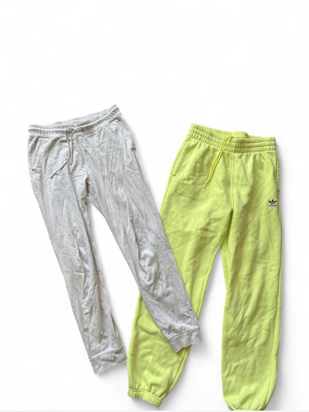 Nike and Adidas women’s sweatpants bundle